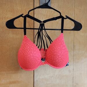 PINK Cheetah Racerback Bra